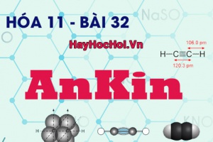 Tính chất hóa học, công thức cấu tạo của Ankin và bài tập - hóa 11 bài 32